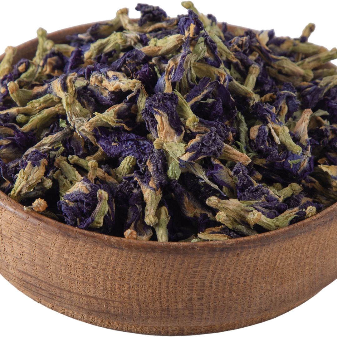 Vannh Blue Pea Flower Tea: Wild & Sun-dried (50g)