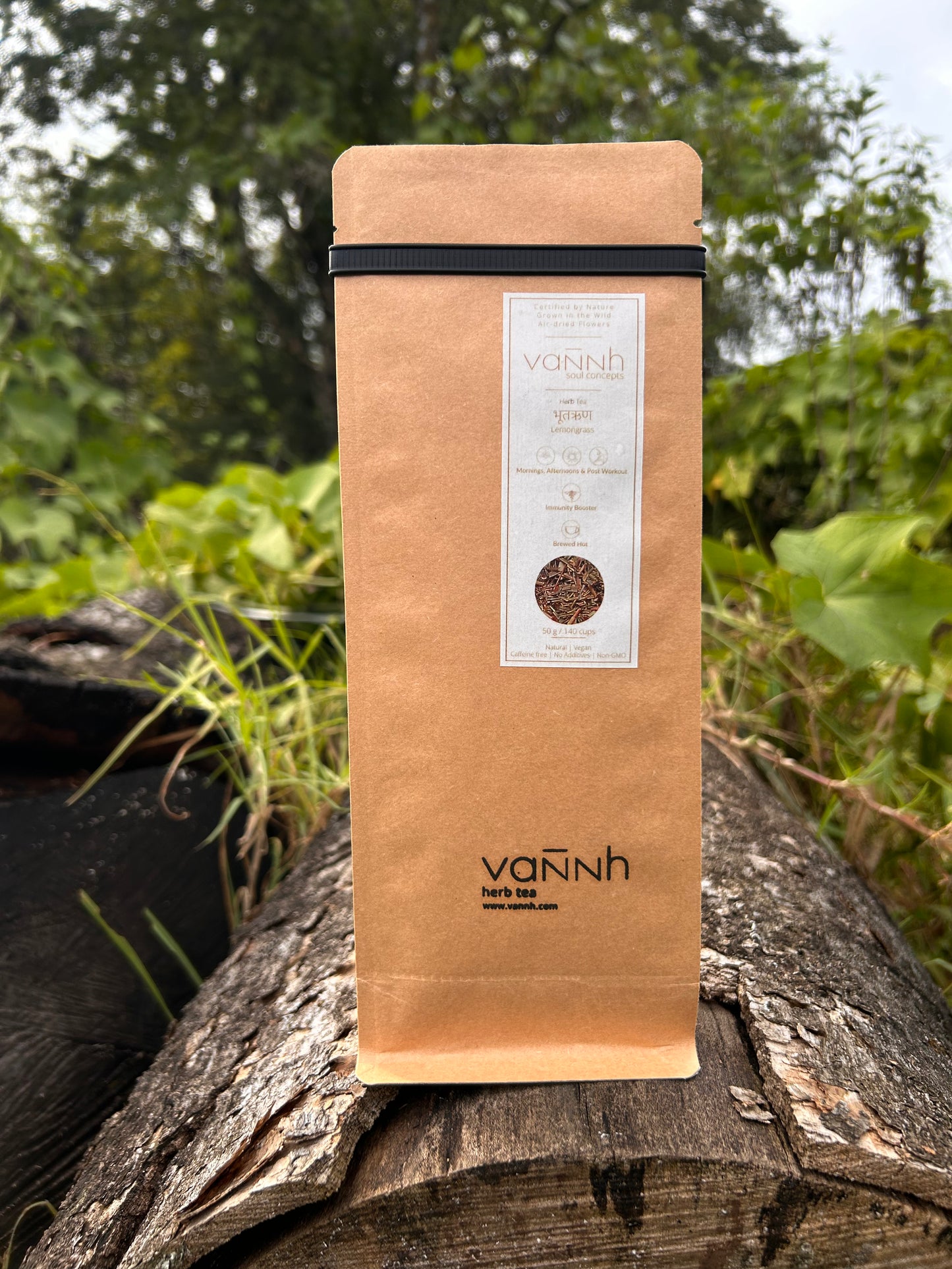 Vannh Lemongrass Tea: Wild & Air-dired (50g)