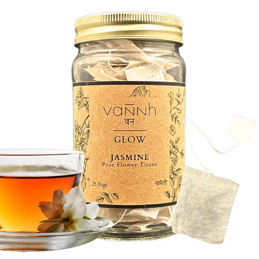 JASMINE FLOWER TISANE | GLOW | Pure Flower | 25 Paper Bags