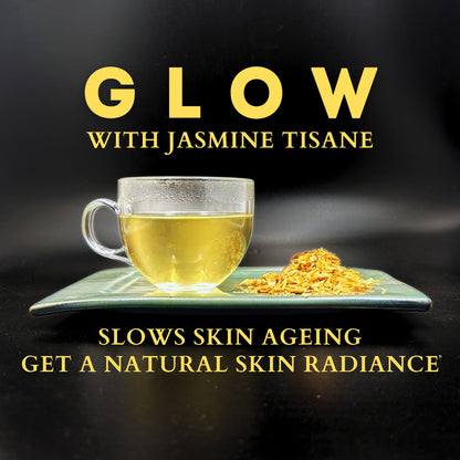 JASMINE FLOWER TISANE | GLOW | Pure Flower | 25 Paper Bags