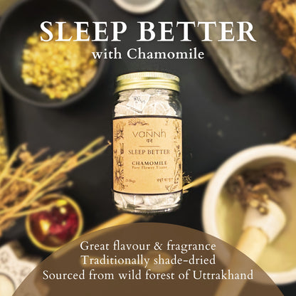 Pure Chamomile Flower Tisane | Sleep Better (25 Paper Bags)