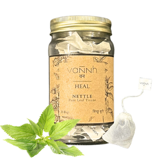 Pure Nettle Leaf Tisane | Heal (25 Cloth Bags)